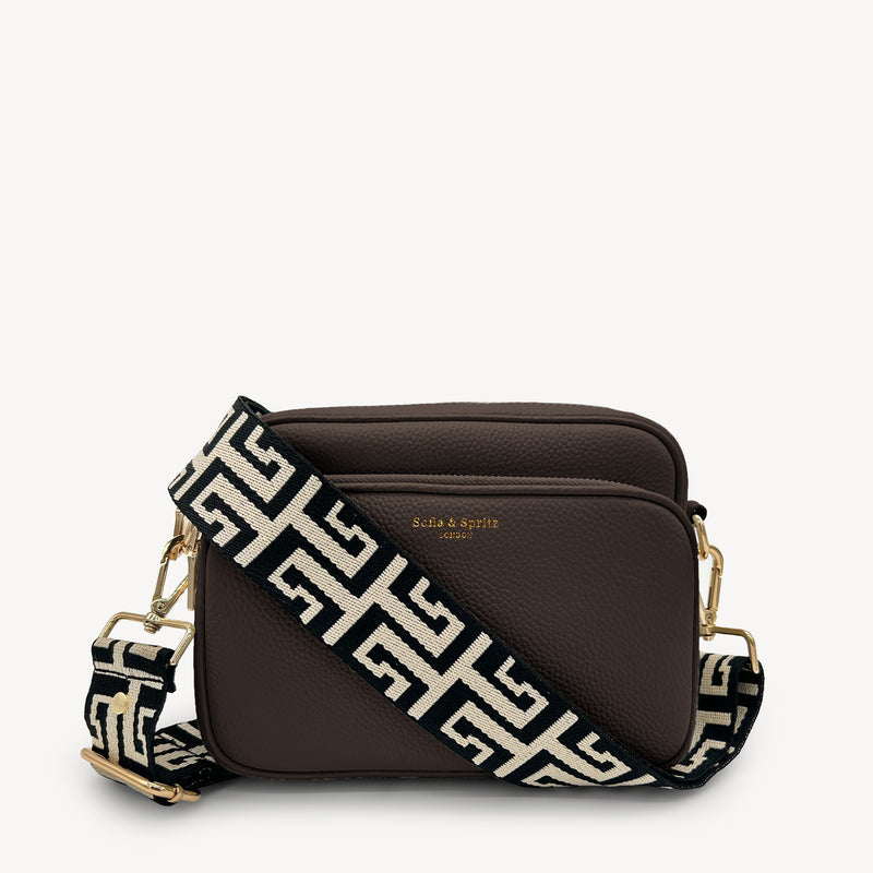 Black & Stone Greek Strap