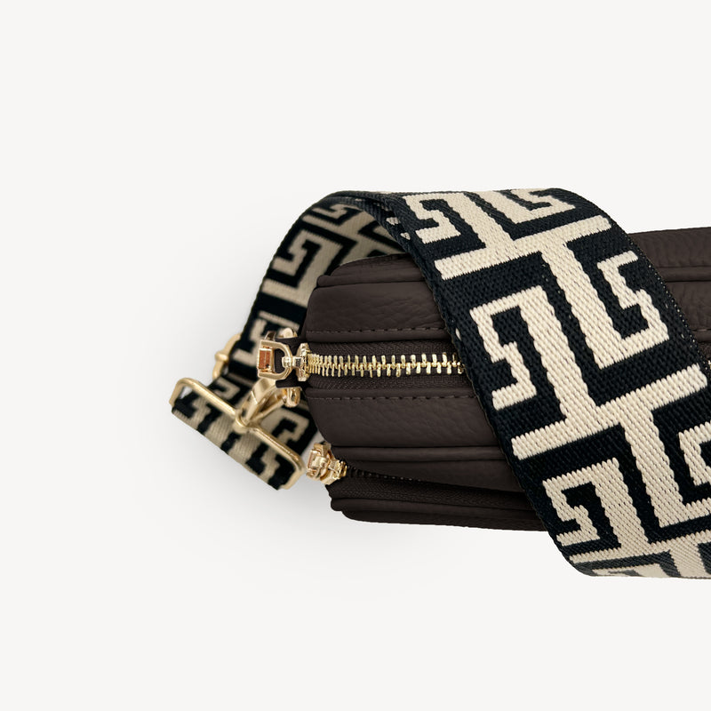 Black & Stone Greek Strap