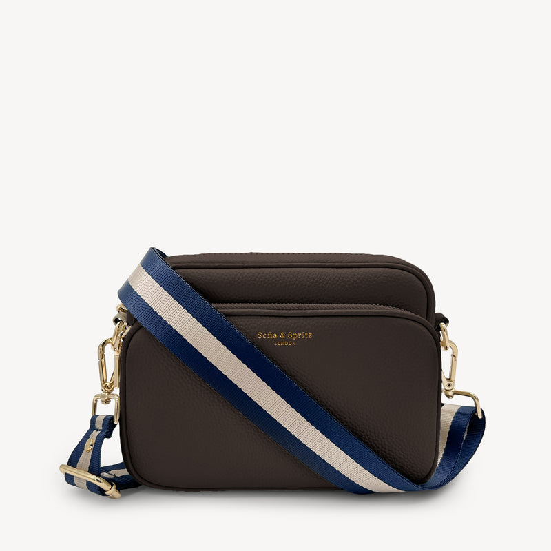 Navy & Gold Stripe Strap