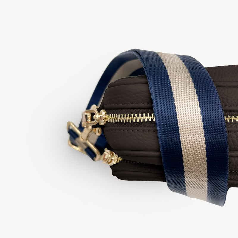 Navy & Gold Stripe Strap