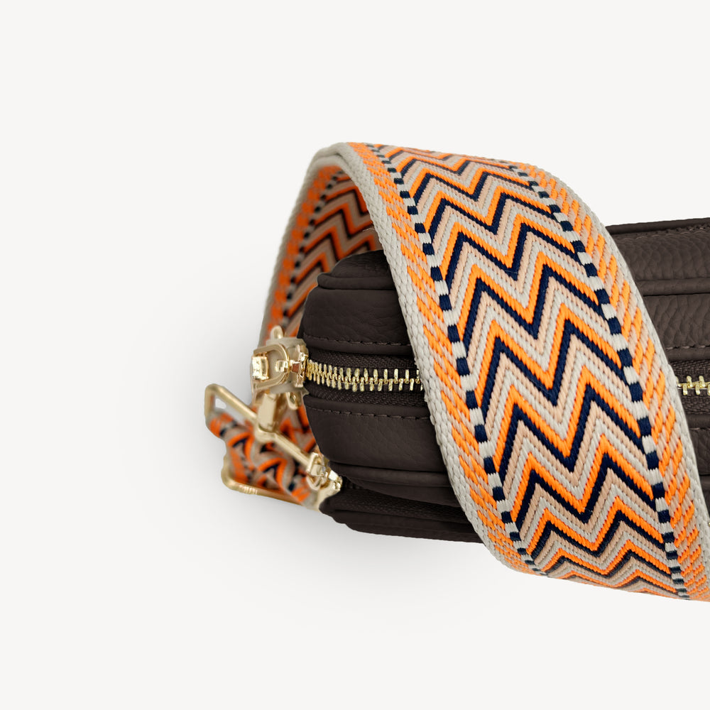 Orange, Black & Stone Aztec Strap thumbnail-image-30