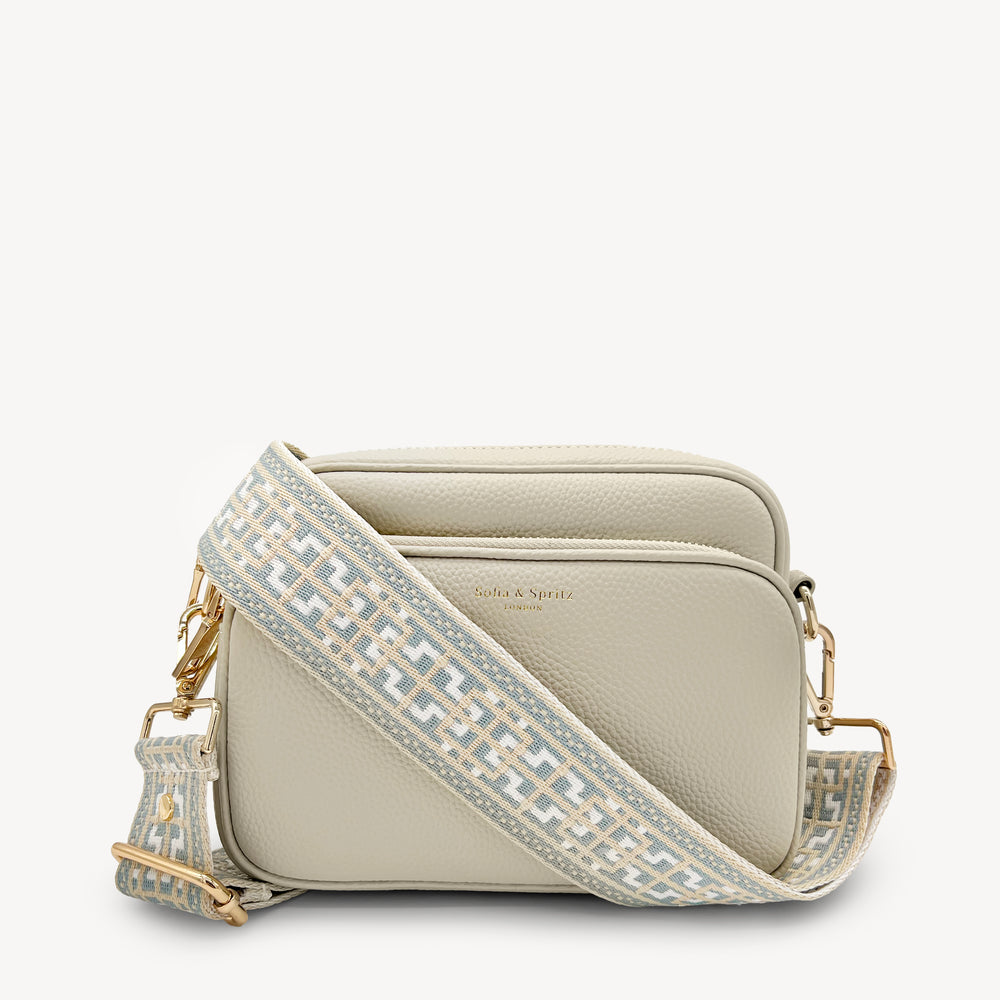 Alba Crossbody Bag - Stone thumbnail-image-1