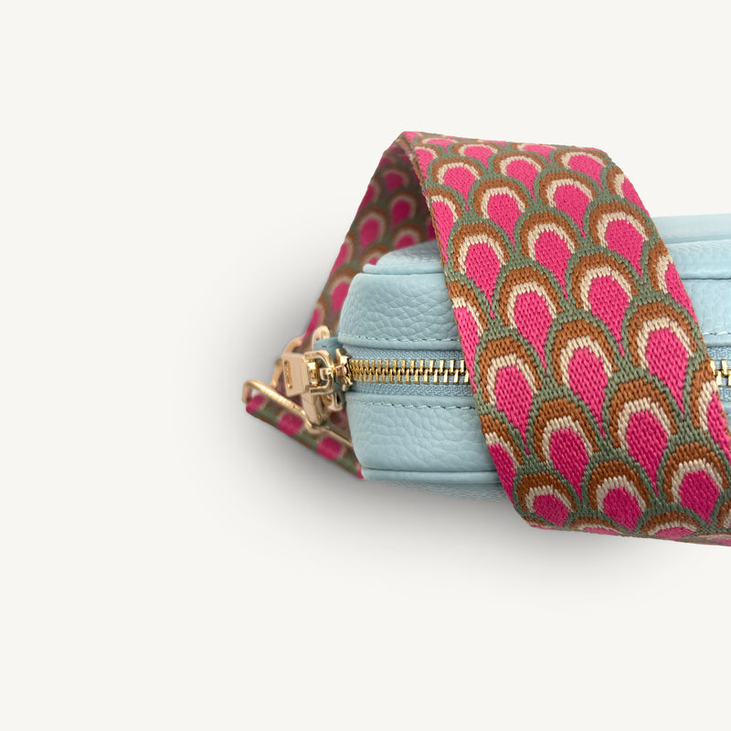 Pink Peacock Strap