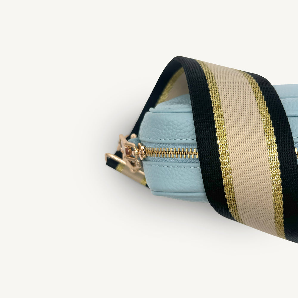 Black, Beige & Gold Stripe Strap thumbnail-image-18