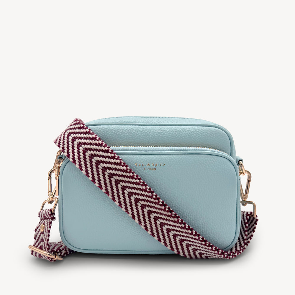 Burgundy & White Chevron Strap thumbnail-image-47