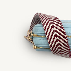 Burgundy & White Chevron Strap thumbnail-image-48