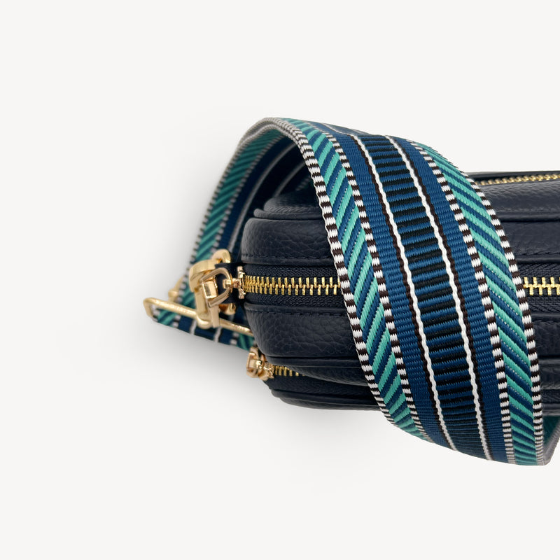 Blue Assortment Stripe Aztec Strap