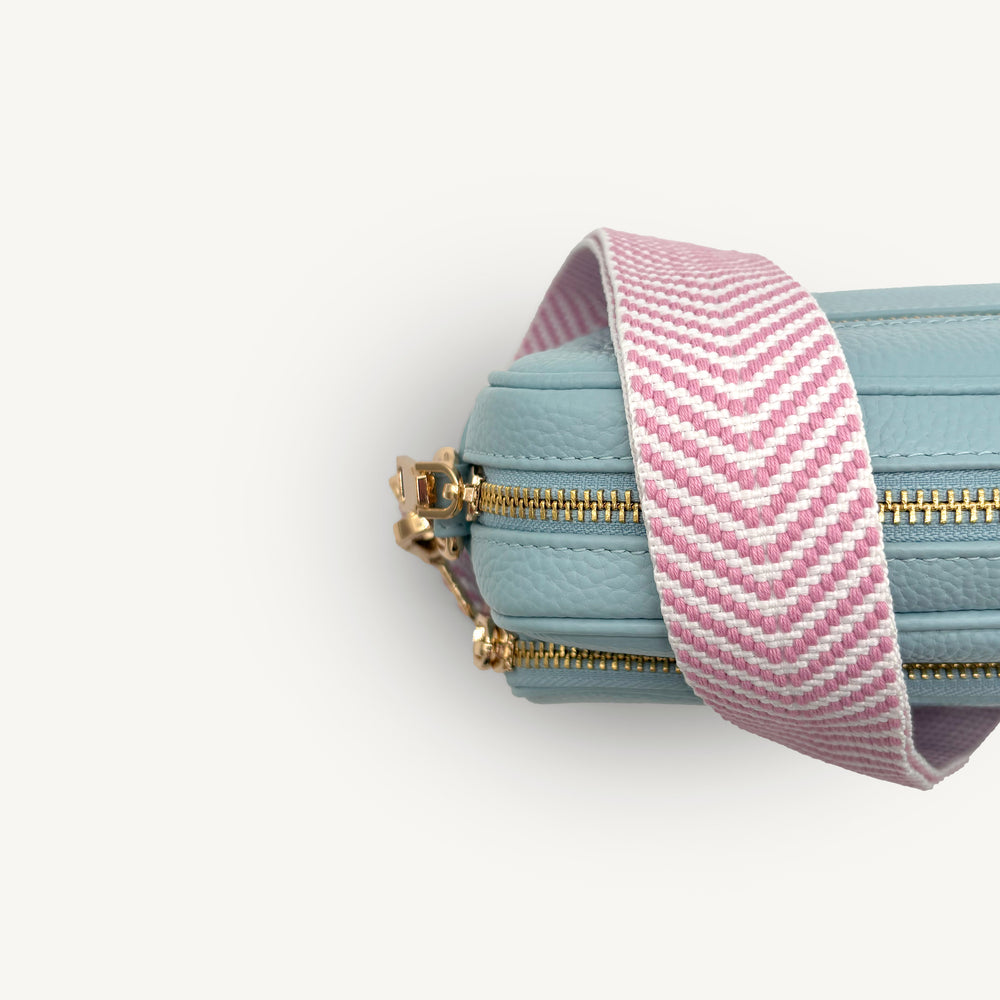 Pale Pink & White Chevron Strap thumbnail-image-29