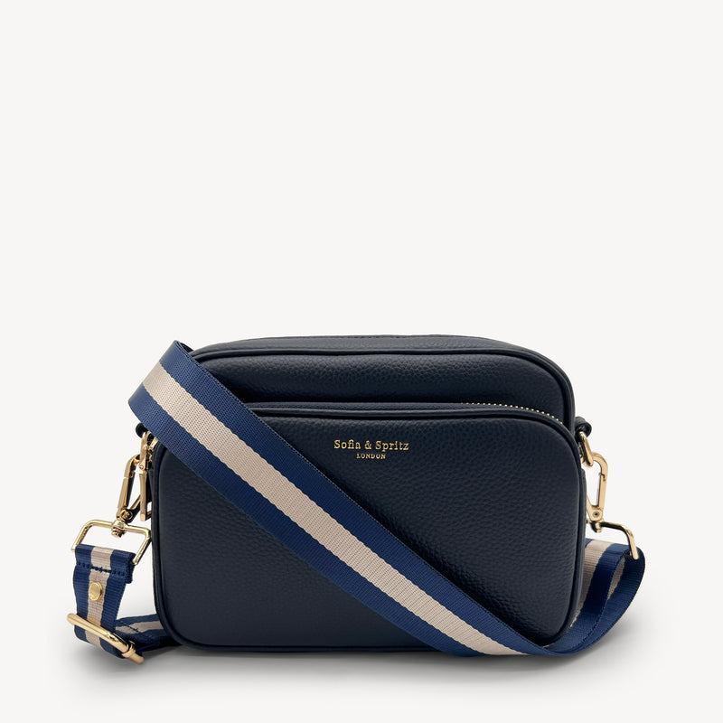 Alba Crossbody Bag - Navy