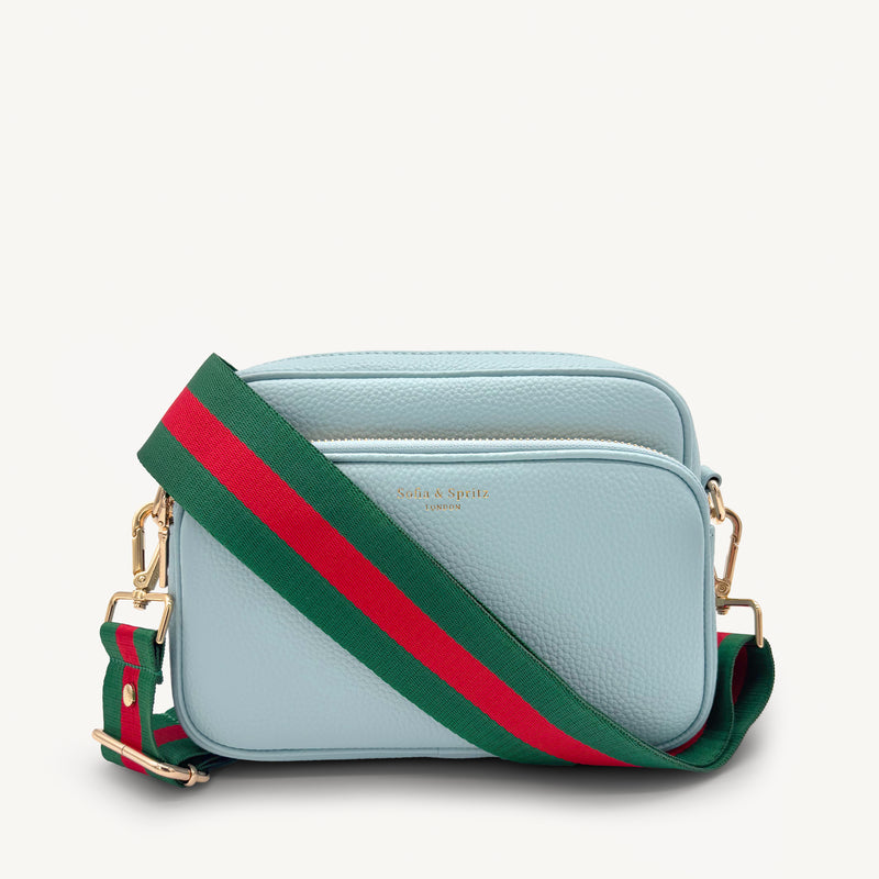 Green & Red Stripe Strap