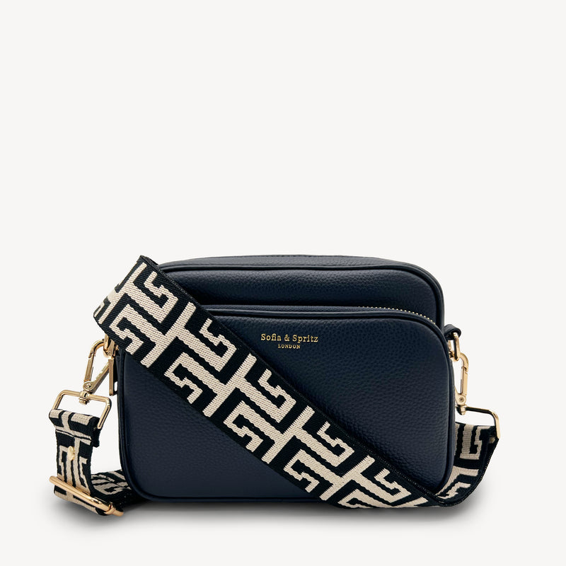 Black & Stone Greek Strap