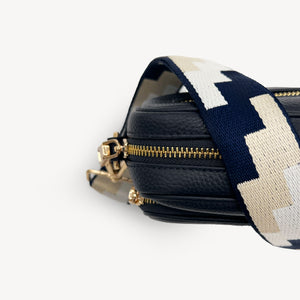 Navy, Stone & Tan Puzzle Strap thumbnail-image-51