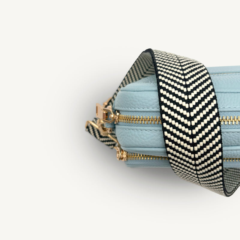 Black & White Chevron Strap