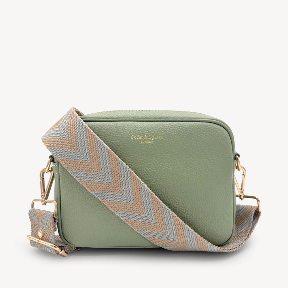 Pale Blue & Tan Arrow Strap thumbnail-image-23