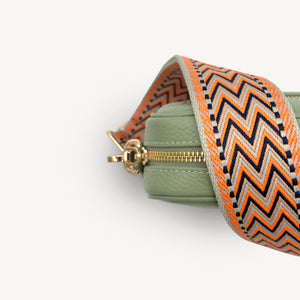Orange, Black & Stone Aztec Strap thumbnail-image-24