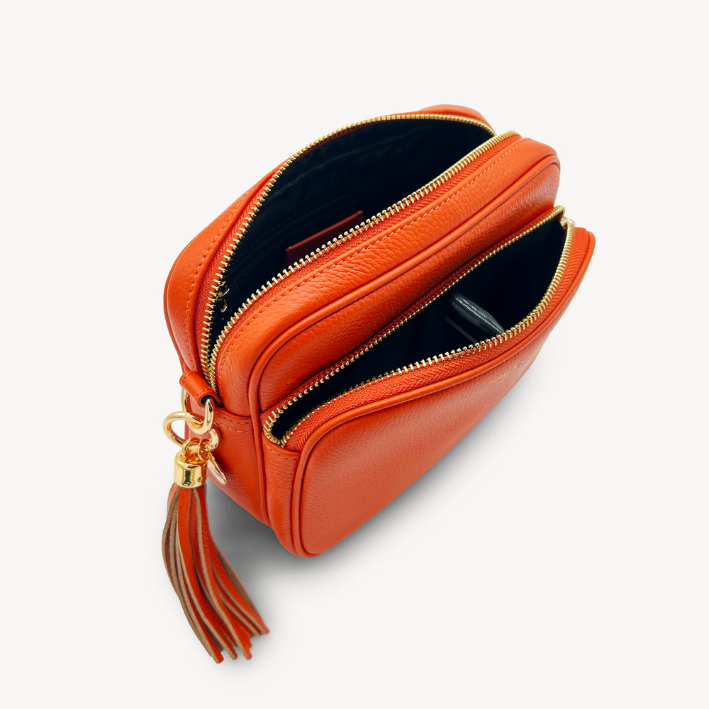 Alba Crossbody Bag - Orange thumbnail-image-8