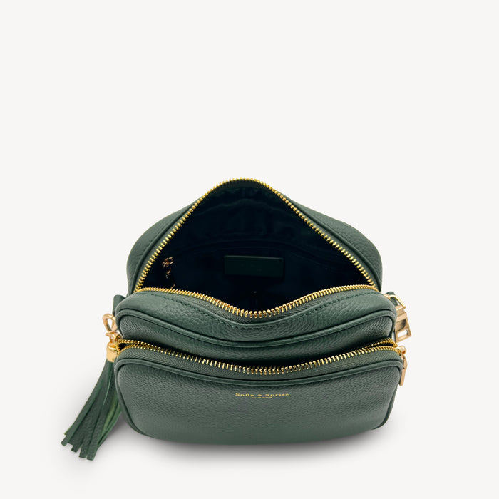 Alba Crossbody Bag - Racing Green