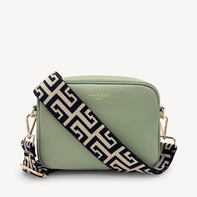 Black & Stone Greek Strap