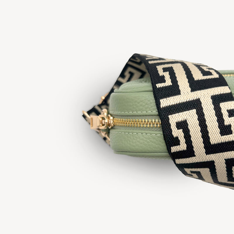 Black & Stone Greek Strap