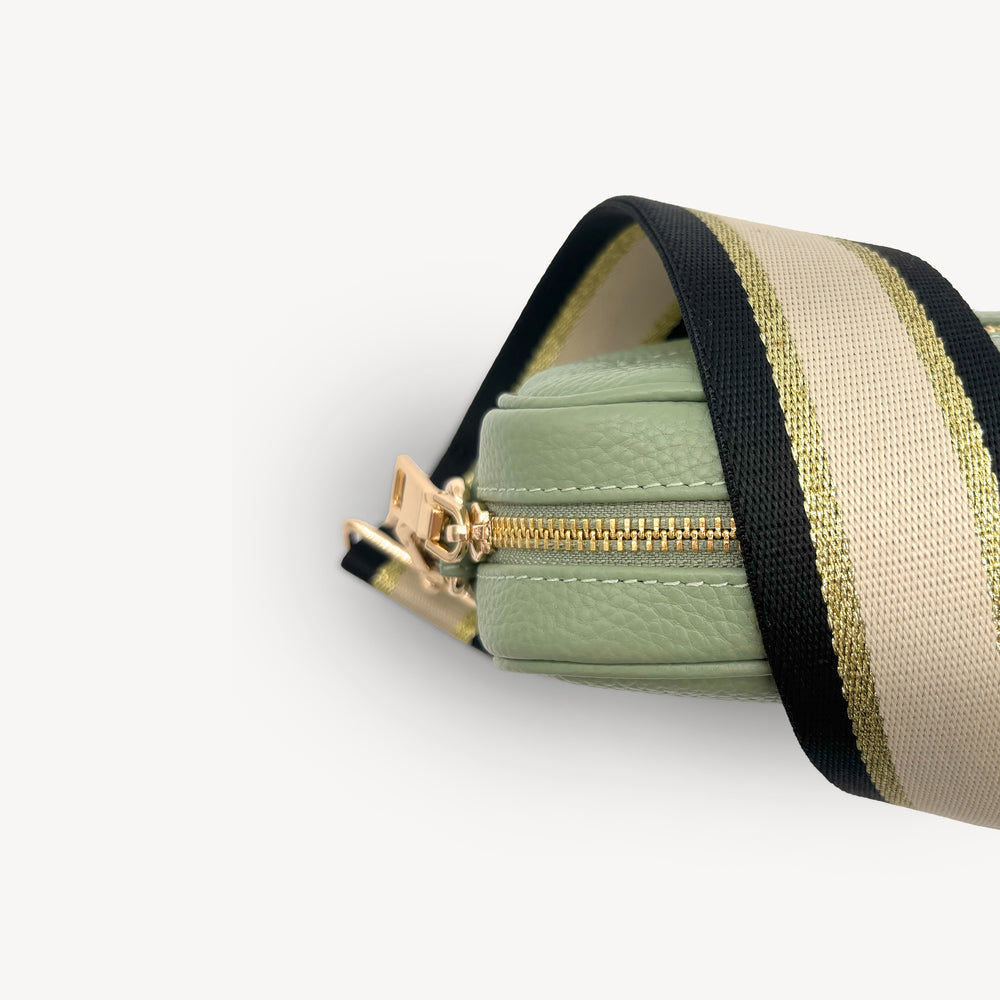 Black, Beige & Gold Stripe Strap thumbnail-image-22