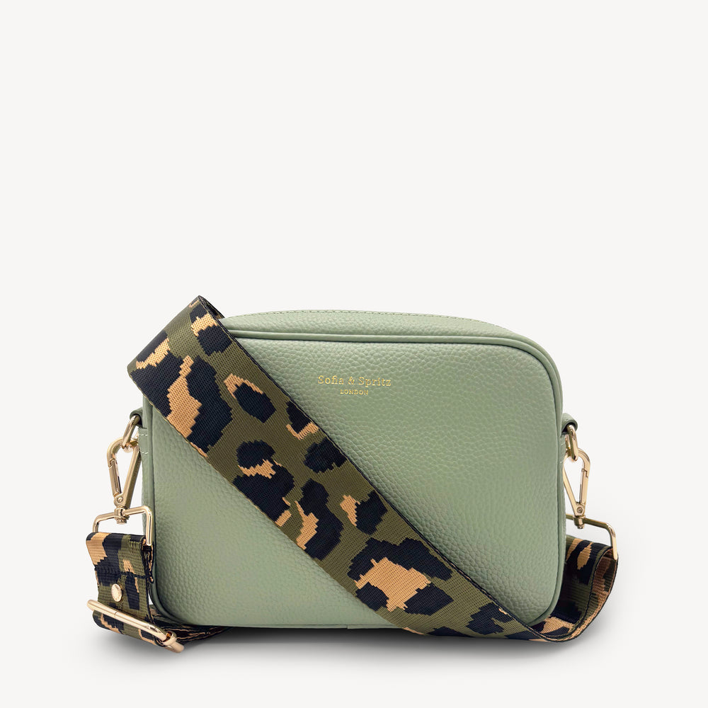 Olive Green & Gold Leopard Strap thumbnail-image-21