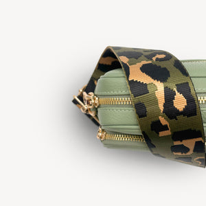 Olive Green & Gold Leopard Strap thumbnail-image-40