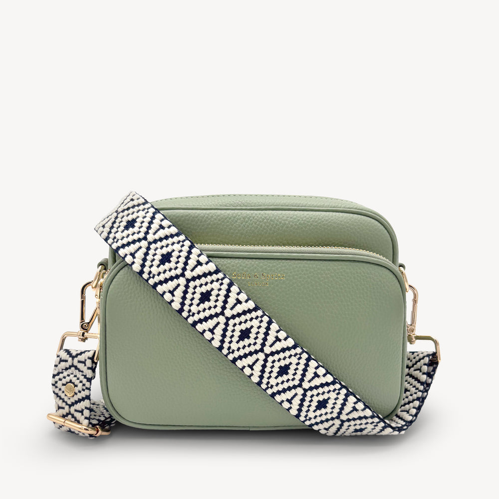 Navy & White Embroidered Strap thumbnail-image-46