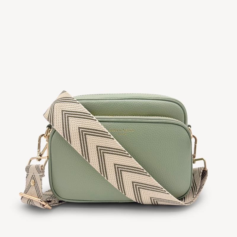 Alba Crossbody Bag - Sage Green
