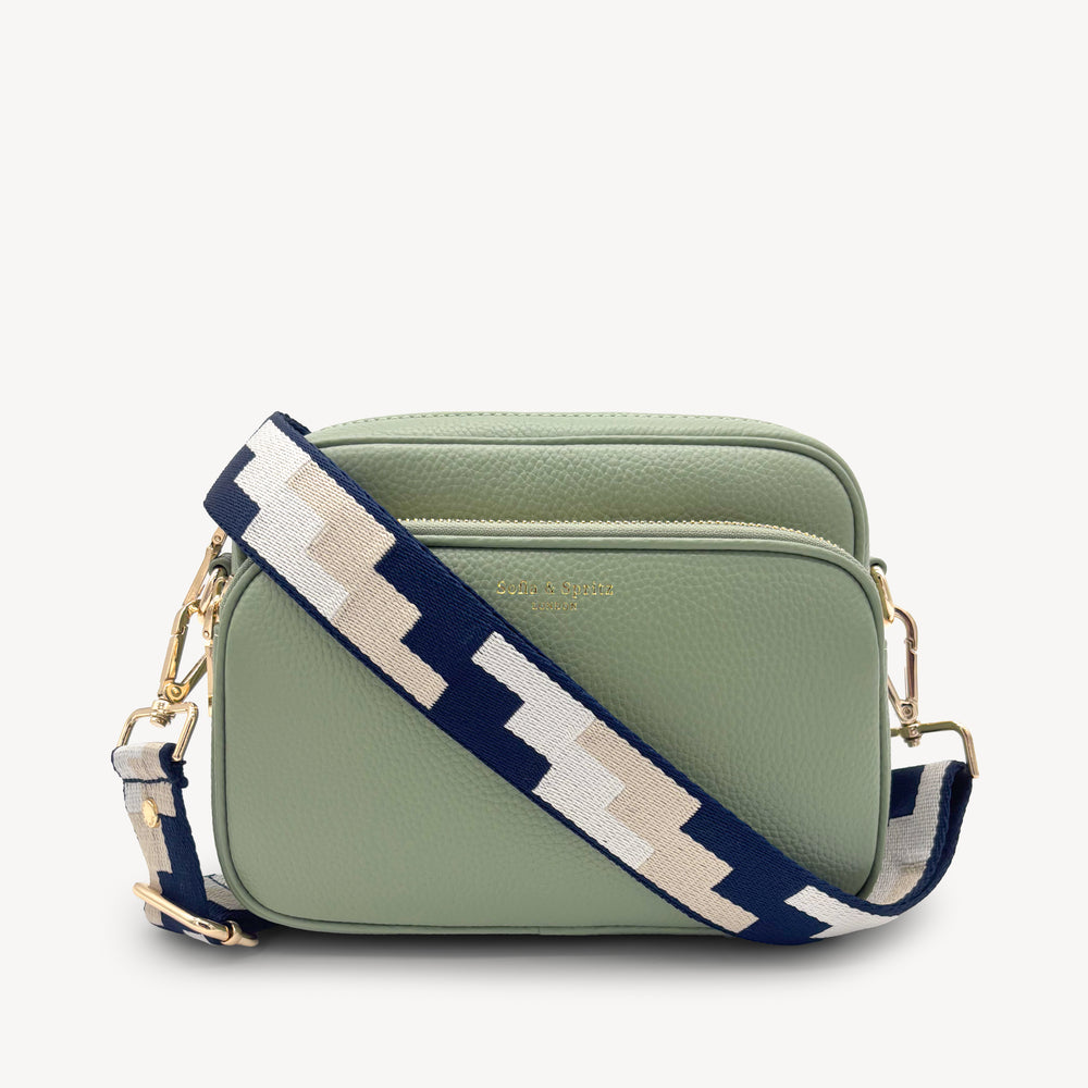 Navy, Stone & Tan Puzzle Strap thumbnail-image-46