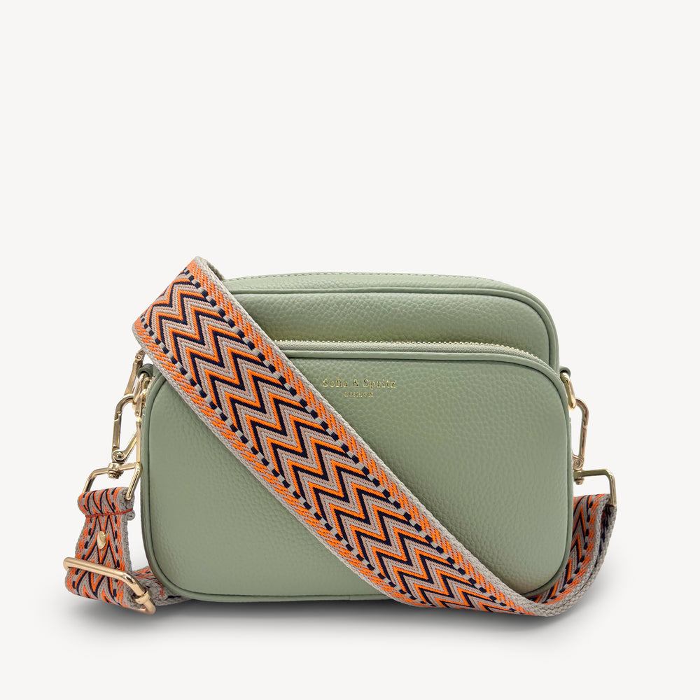 Orange, Black & Stone Aztec Strap thumbnail-image-47