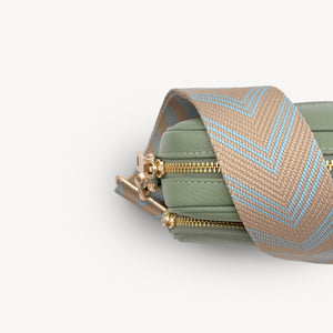 Pale Blue & Tan Arrow Strap thumbnail-image-46