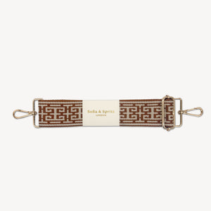 Tan & Stone Greek Strap thumbnail-image-2