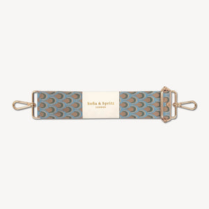 Sky Blue & Stone Peacock Strap thumbnail-image-2