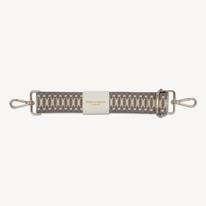 Taupe & White Stitch Strap thumbnail-image-2