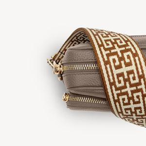 Tan & Stone Greek Strap thumbnail-image-26
