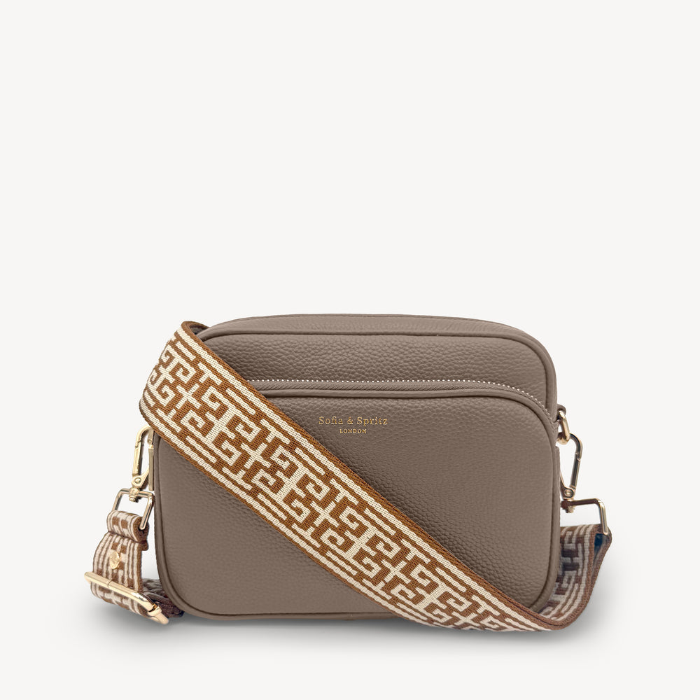 Tan & Stone Greek Strap thumbnail-image-25