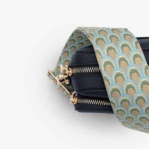 Sky Blue & Stone Peacock Strap thumbnail-image-6