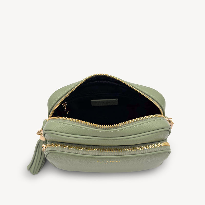 Alba Crossbody Bag - Sage Green