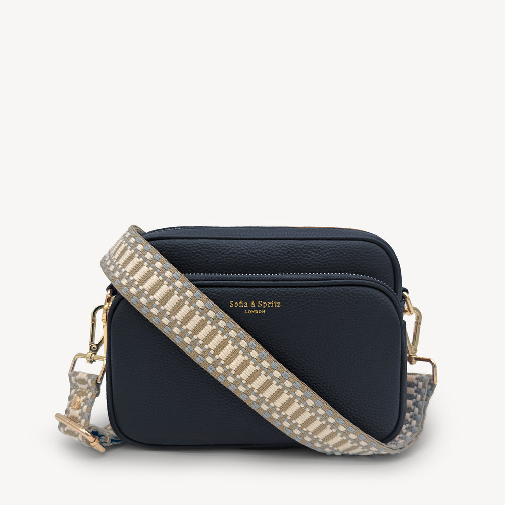 Taupe & White Stitch Strap thumbnail-image-13