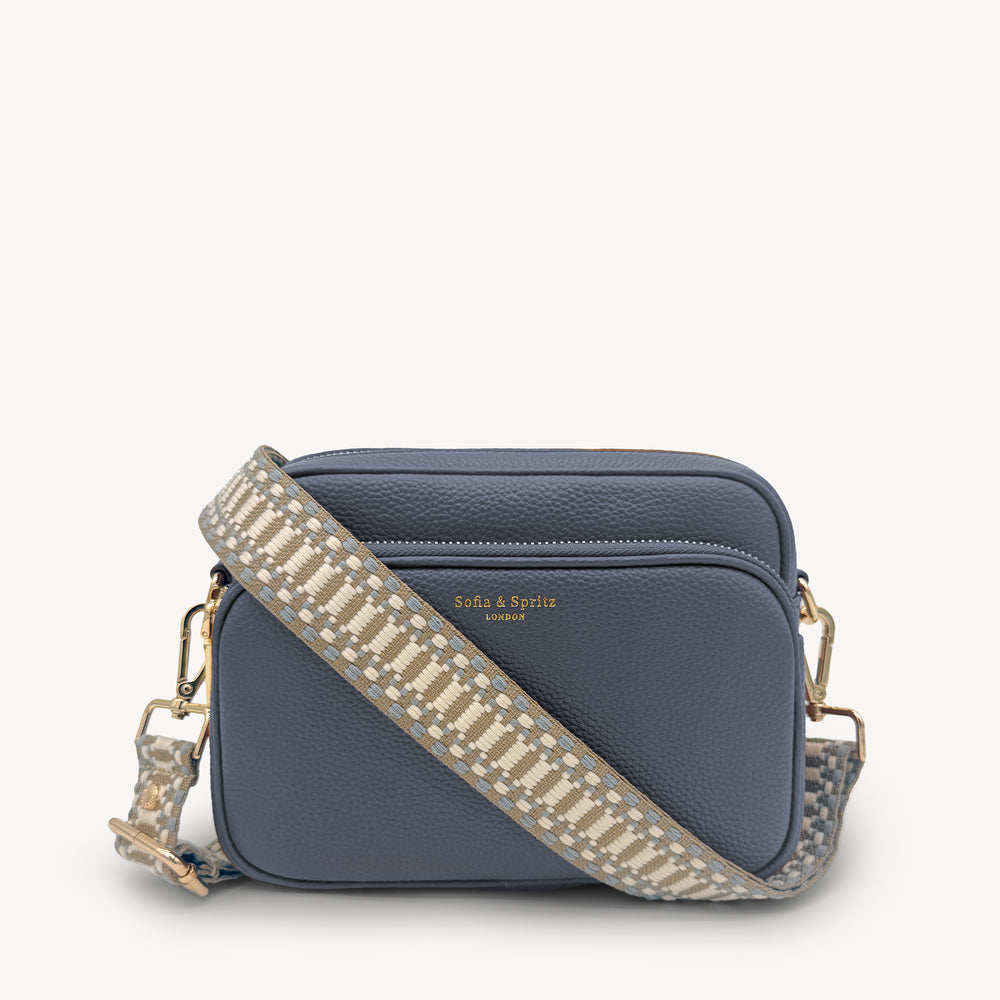 Taupe & White Stitch Strap thumbnail-image-21