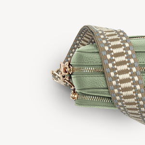 Taupe & White Stitch Strap thumbnail-image-10