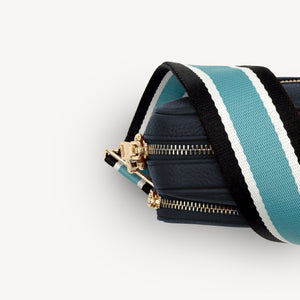 Sky Blue & Black Stripe Strap thumbnail-image-4
