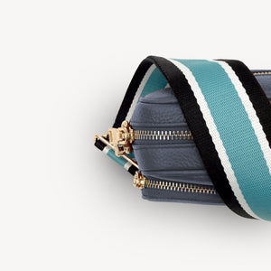 Sky Blue & Black Stripe Strap thumbnail-image-8