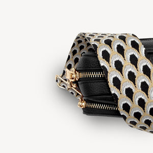 Black & Grey Peacock Strap thumbnail-image-4