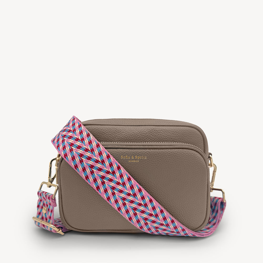 Pink & Blue Herringbone Strap thumbnail-image-25