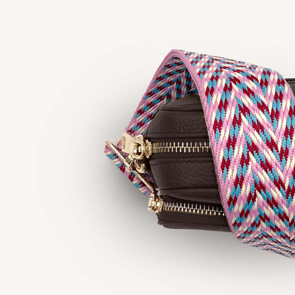 Pink & Blue Herringbone Strap thumbnail-image-28