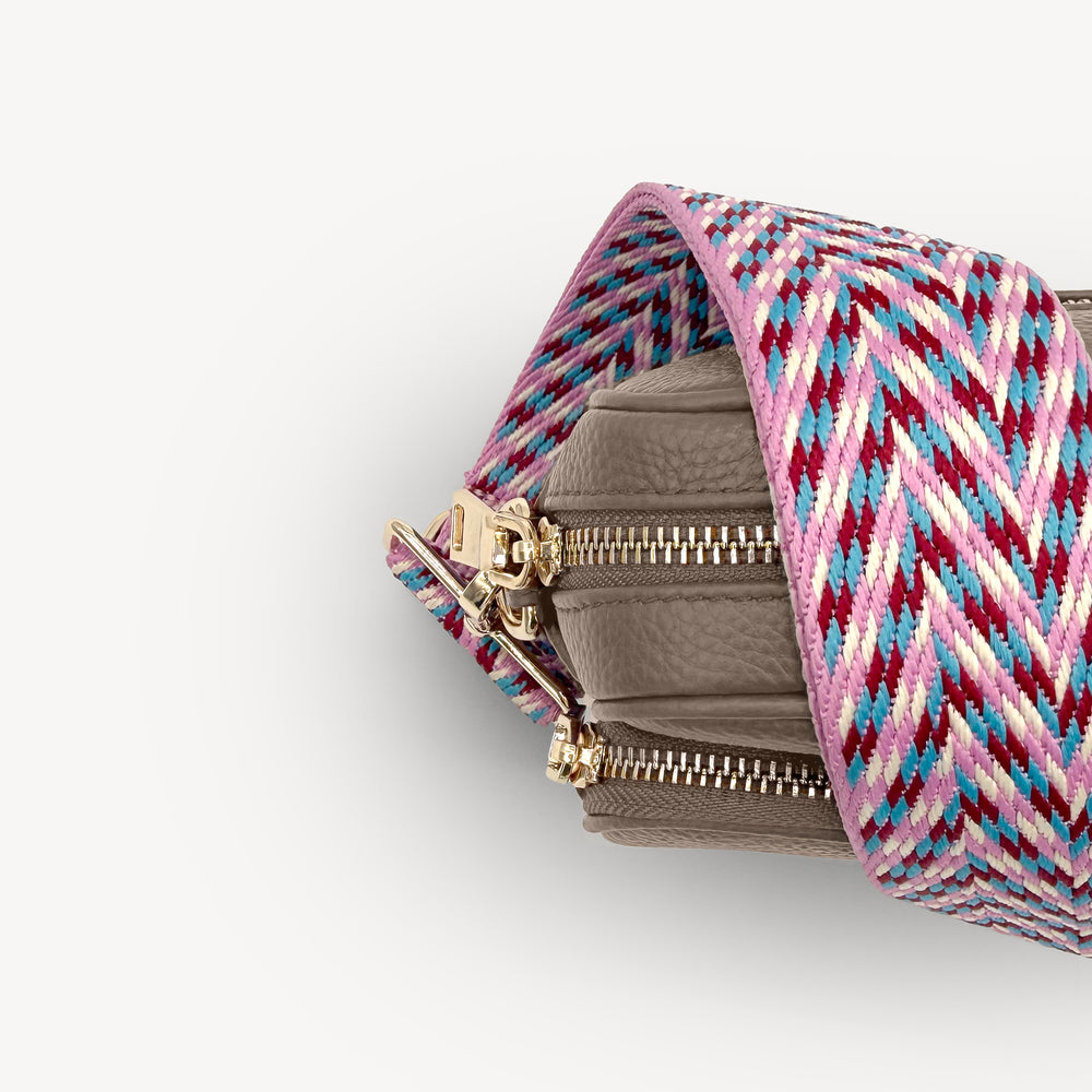 Pink & Blue Herringbone Strap thumbnail-image-26