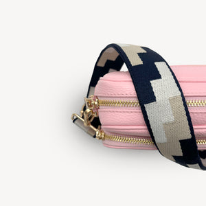 Navy, Stone & Tan Puzzle Strap thumbnail-image-49