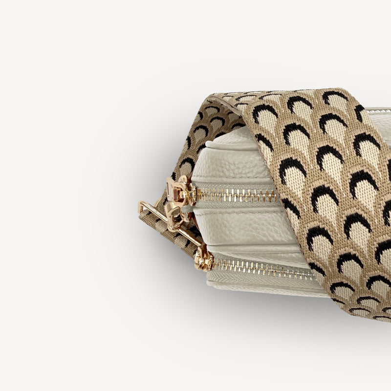 Taupe Peacock Strap