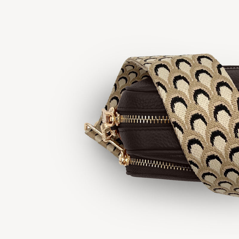 Taupe Peacock Strap